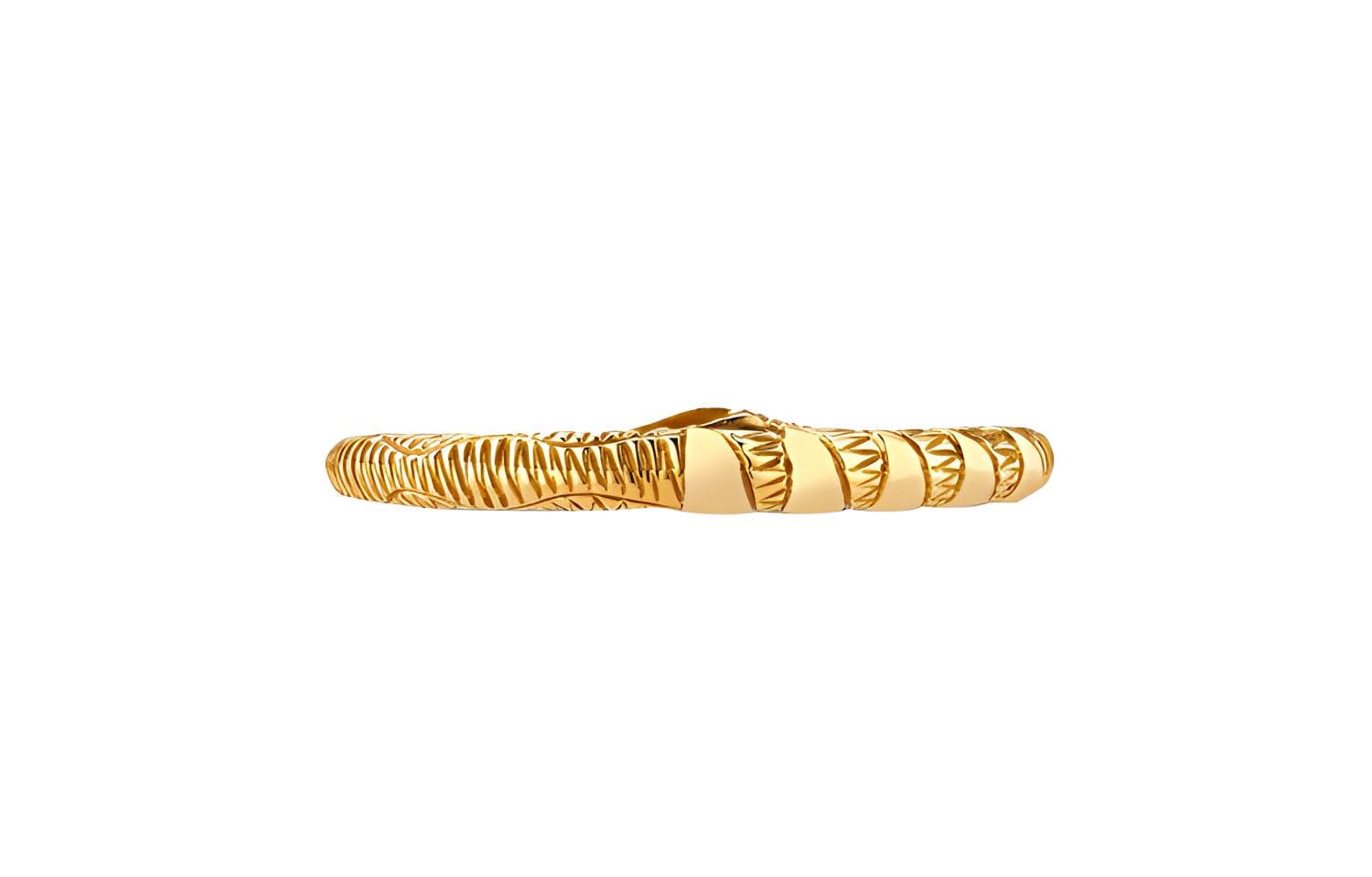 Кольцо Gucci Ouroboros 18k Gold Ring - изображение 4