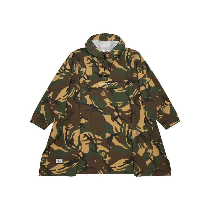 Ветровка Aape x ALPHA INDUSTRIES SS25 Тренчкот Мужской Зеленый GRR - изображение 2