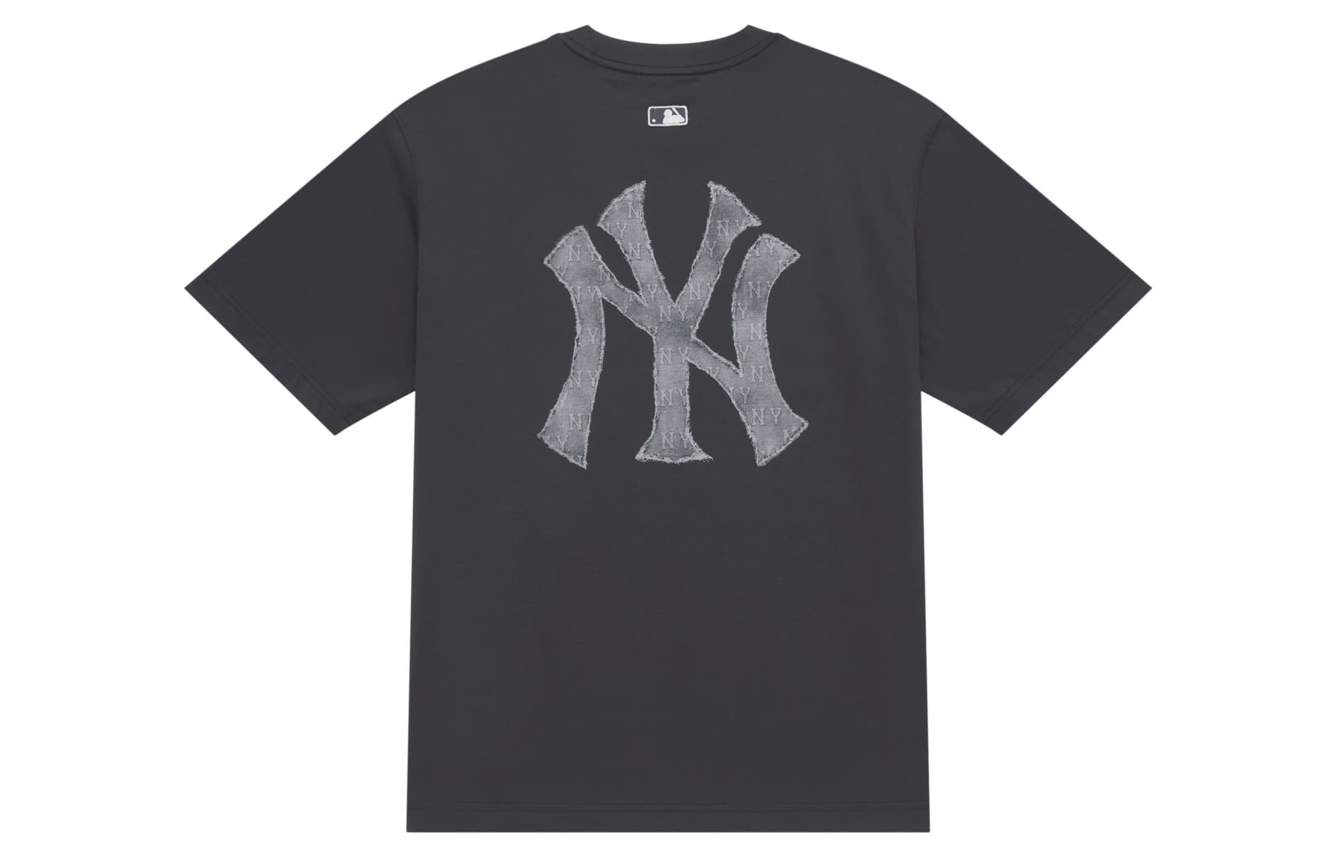 Футболка MLB MONOGRAM SS25 T Рубашка Унисекс Угольно-серый - изображение 1