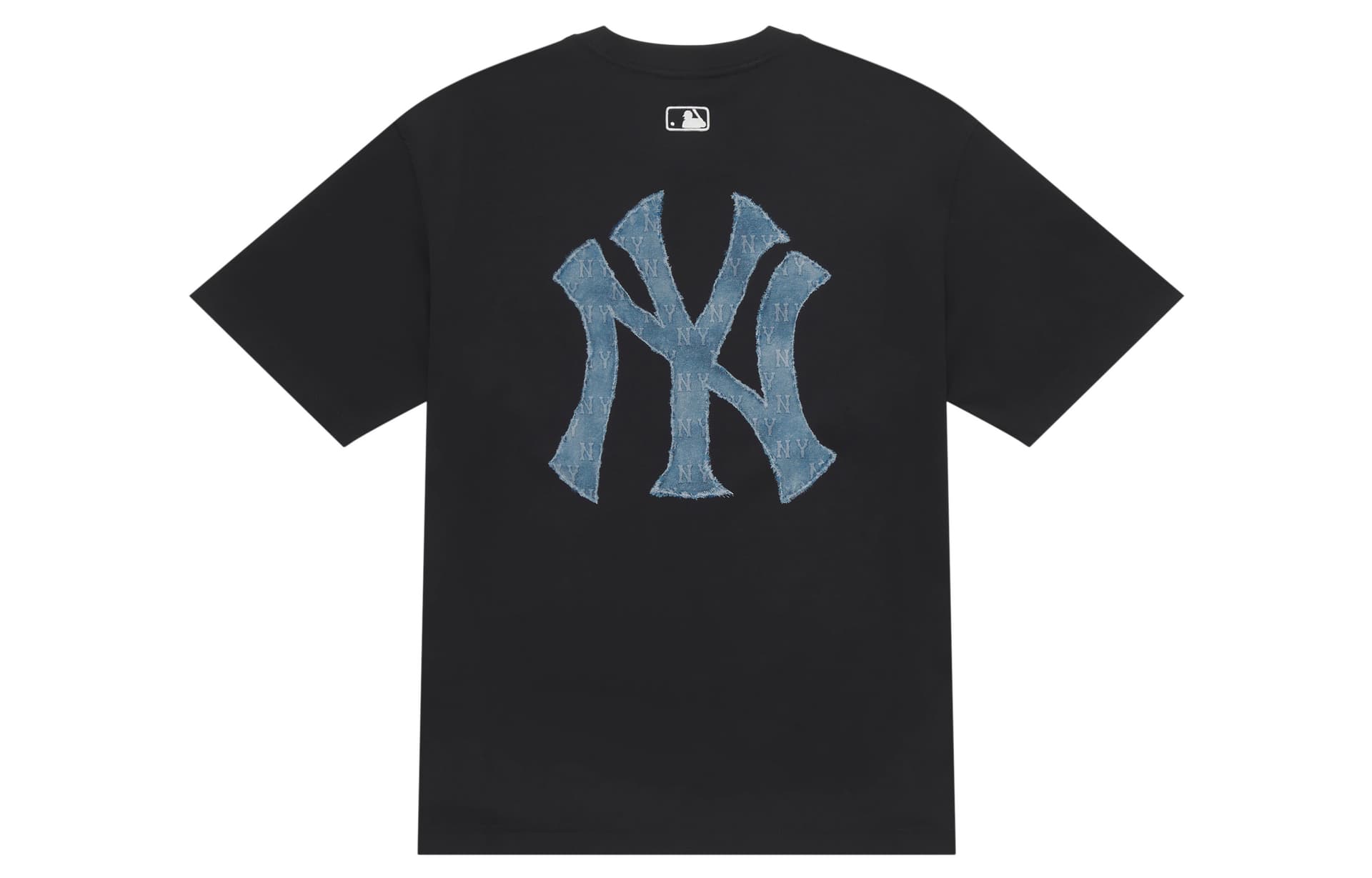 Футболка MLB MONOGRAM SS25 T Рубашка Мужская Черная - изображение 1