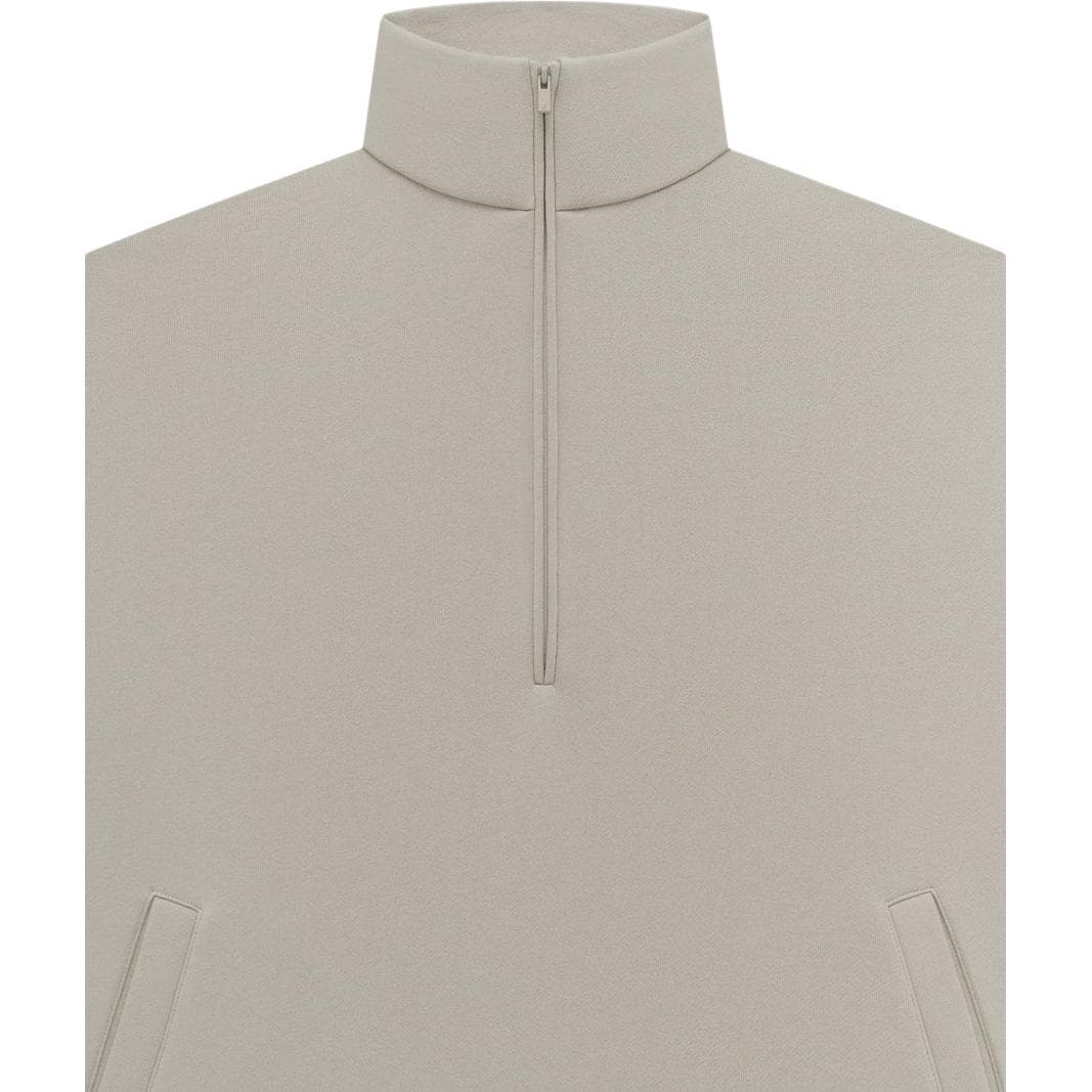 Худи Fear of God Essentials SS23 LS Halfzip 34 Sleeve Shirt Seal - изображение 2