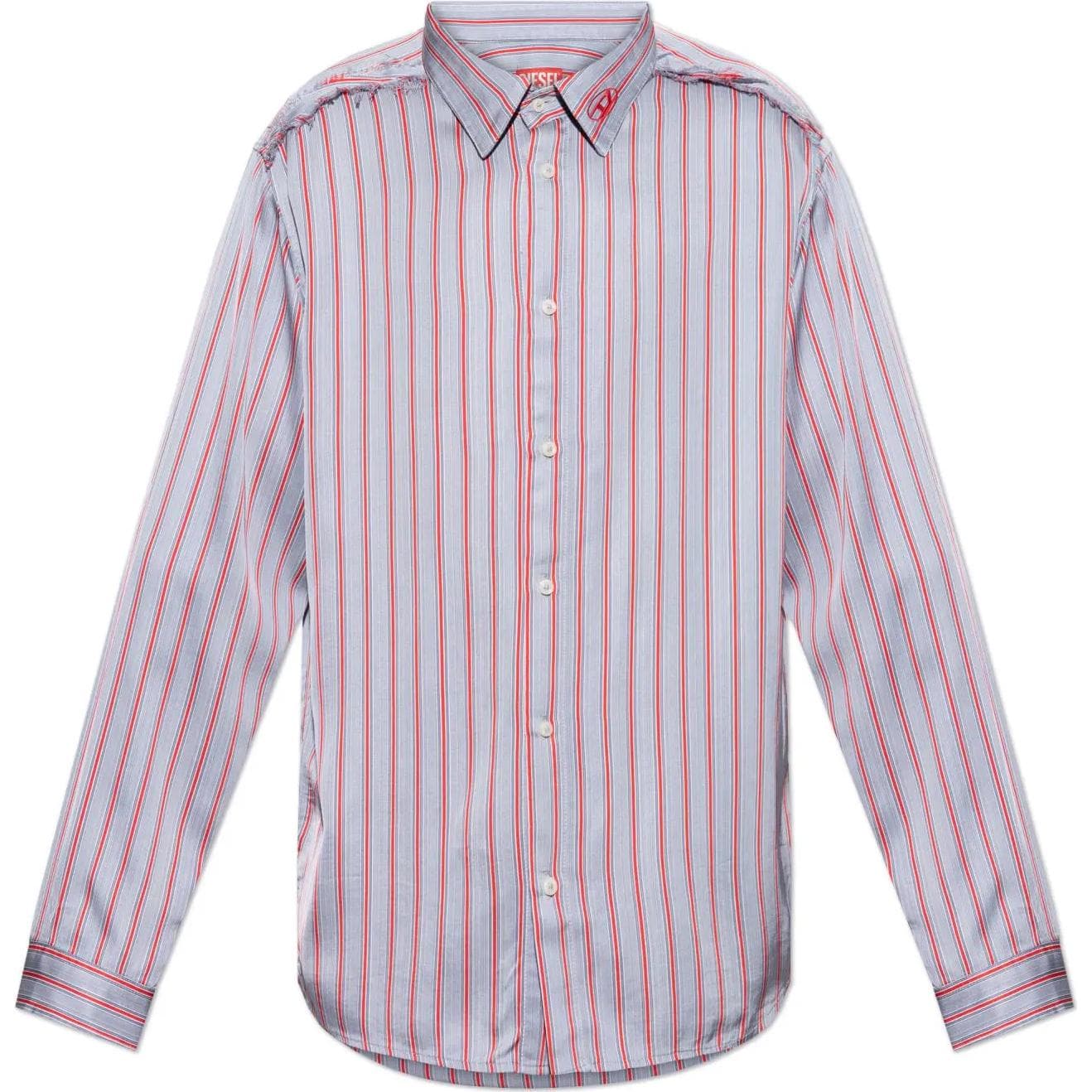 Рубашка DIESEL Blue Men's Shirts DIESEL Синий Мужские Рубашки - изображение 1