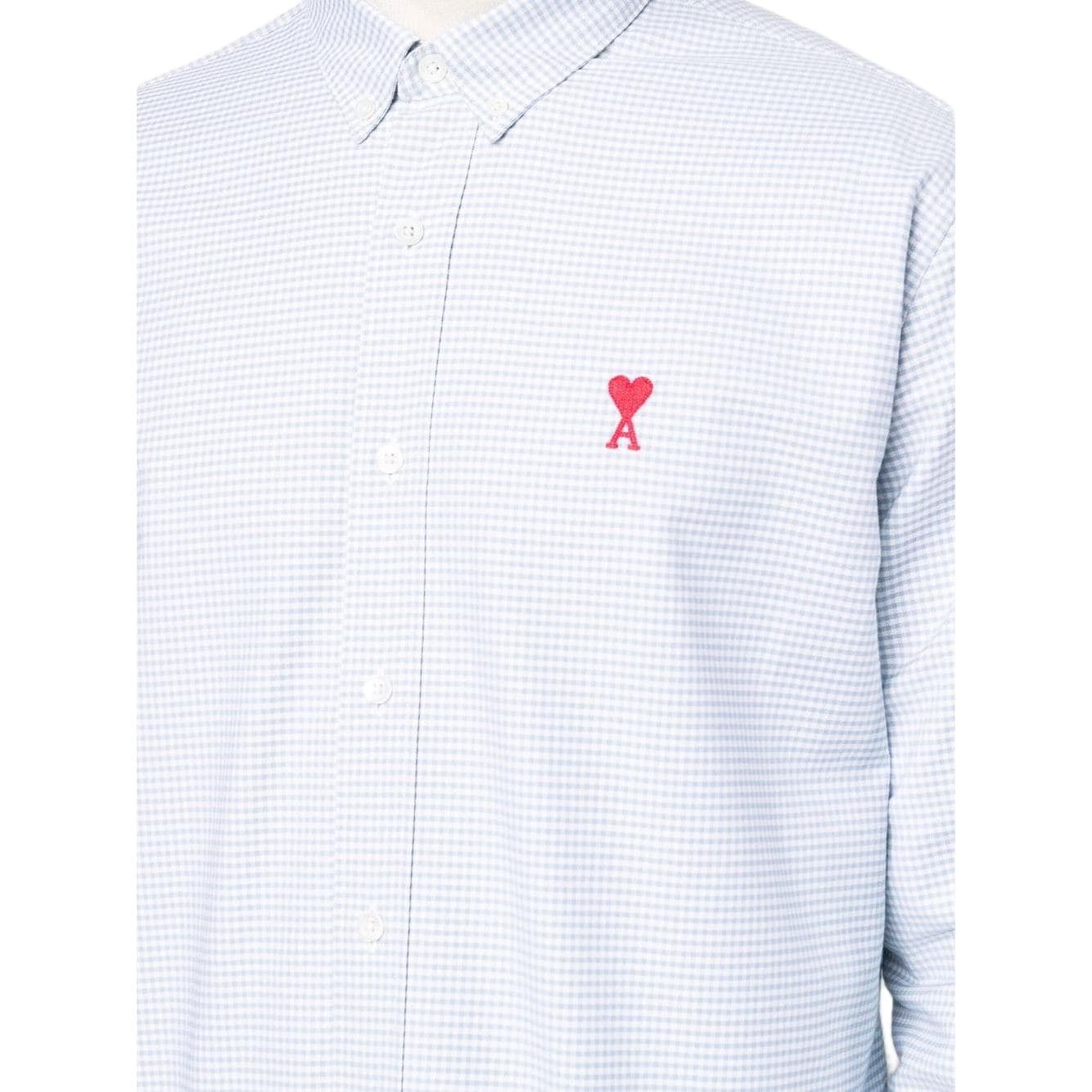 Рубашка AMIPARIS SS23 De Coeur Logo - изображение 2