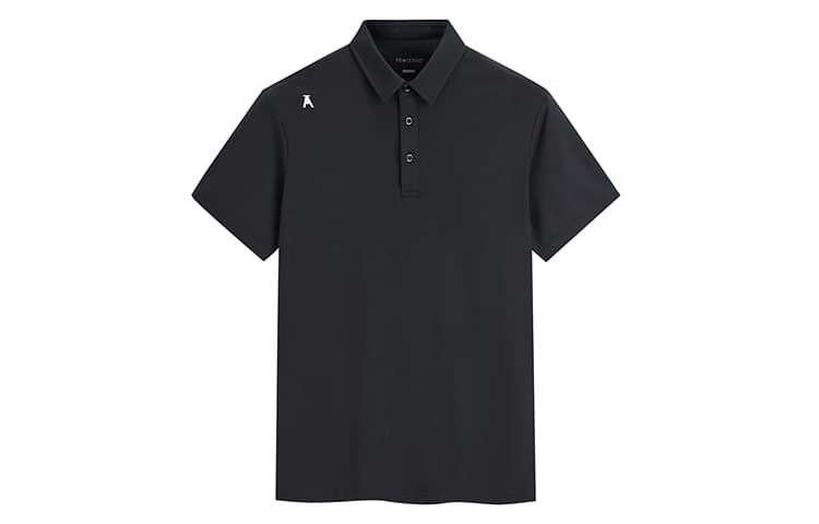 Поло PEACEBIRD MEN Черный Партия 1 (Slim Fit) Мужская Поло - изображение 1