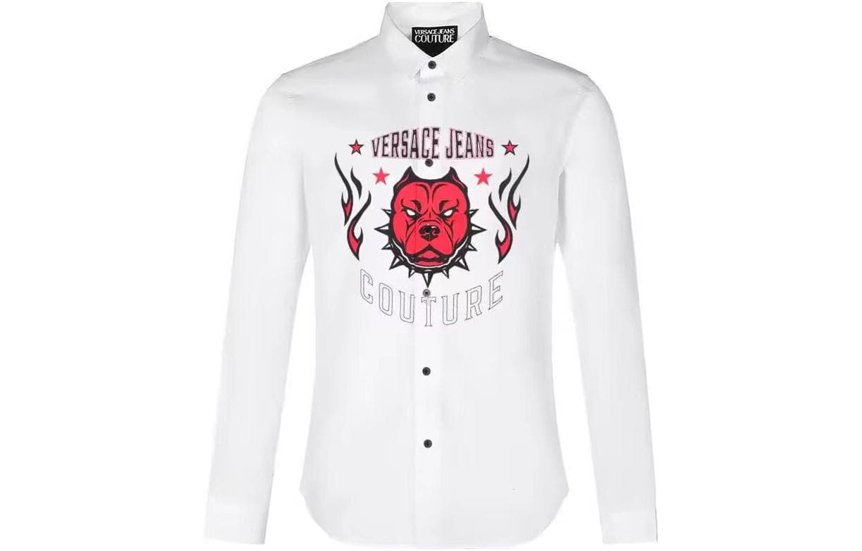 Рубашка VERSACE JEANS COUTURE FW23 Logo - изображение 1