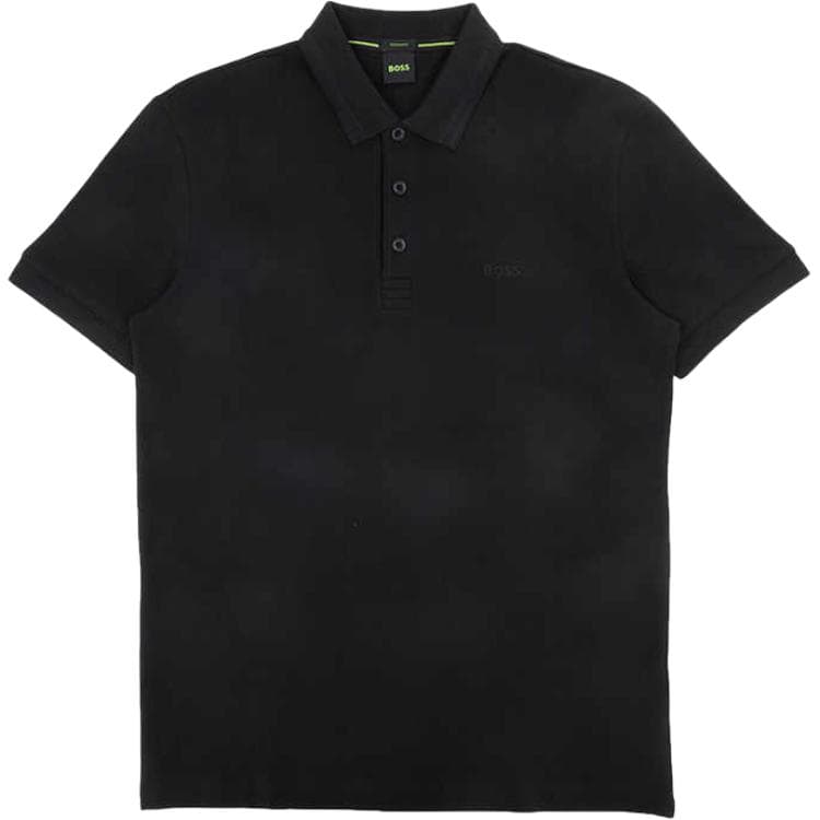 Поло HUGO BOSS SS25 Поло Мужской Черный - изображение 2