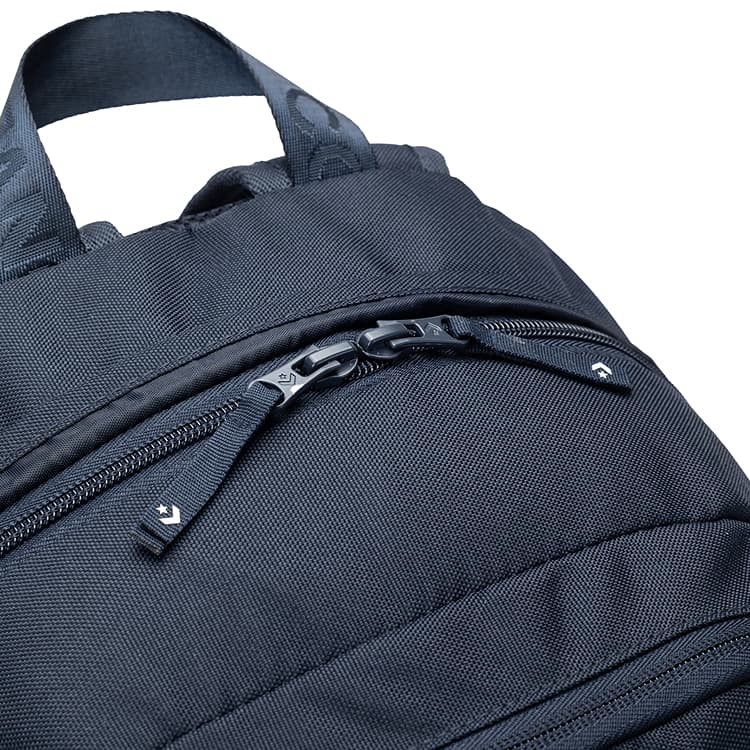 Рюкзак Converse ×Noritake 18L Повседневный Универсальный Модный Большой объем Совместная коллекция Полиэстер Рюкзак Унисекс Парный Темно-синий - изображение 5