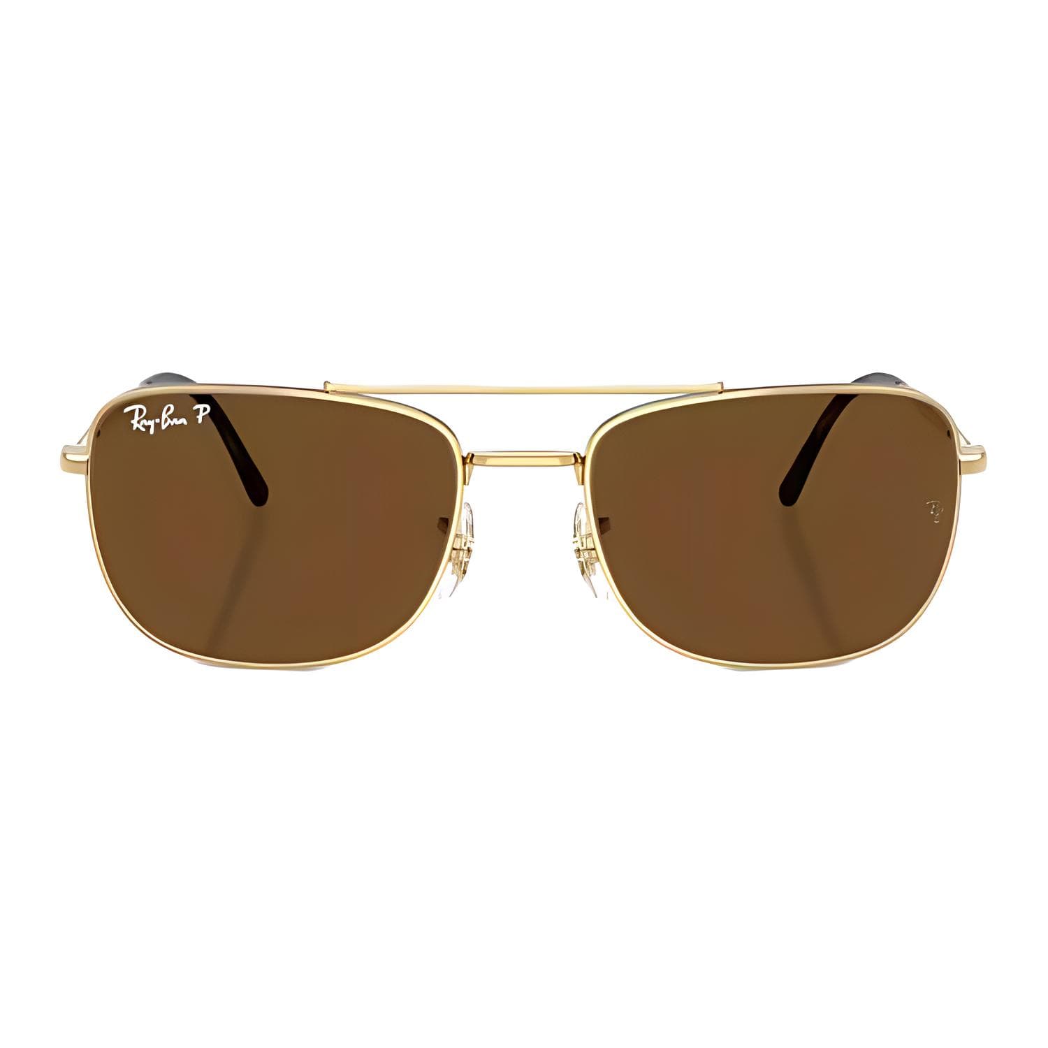 Солнцезащитные очки RayBan Бренд Металл Авиатор Солнцезащитные очки Унисекс Золото - изображение 2
