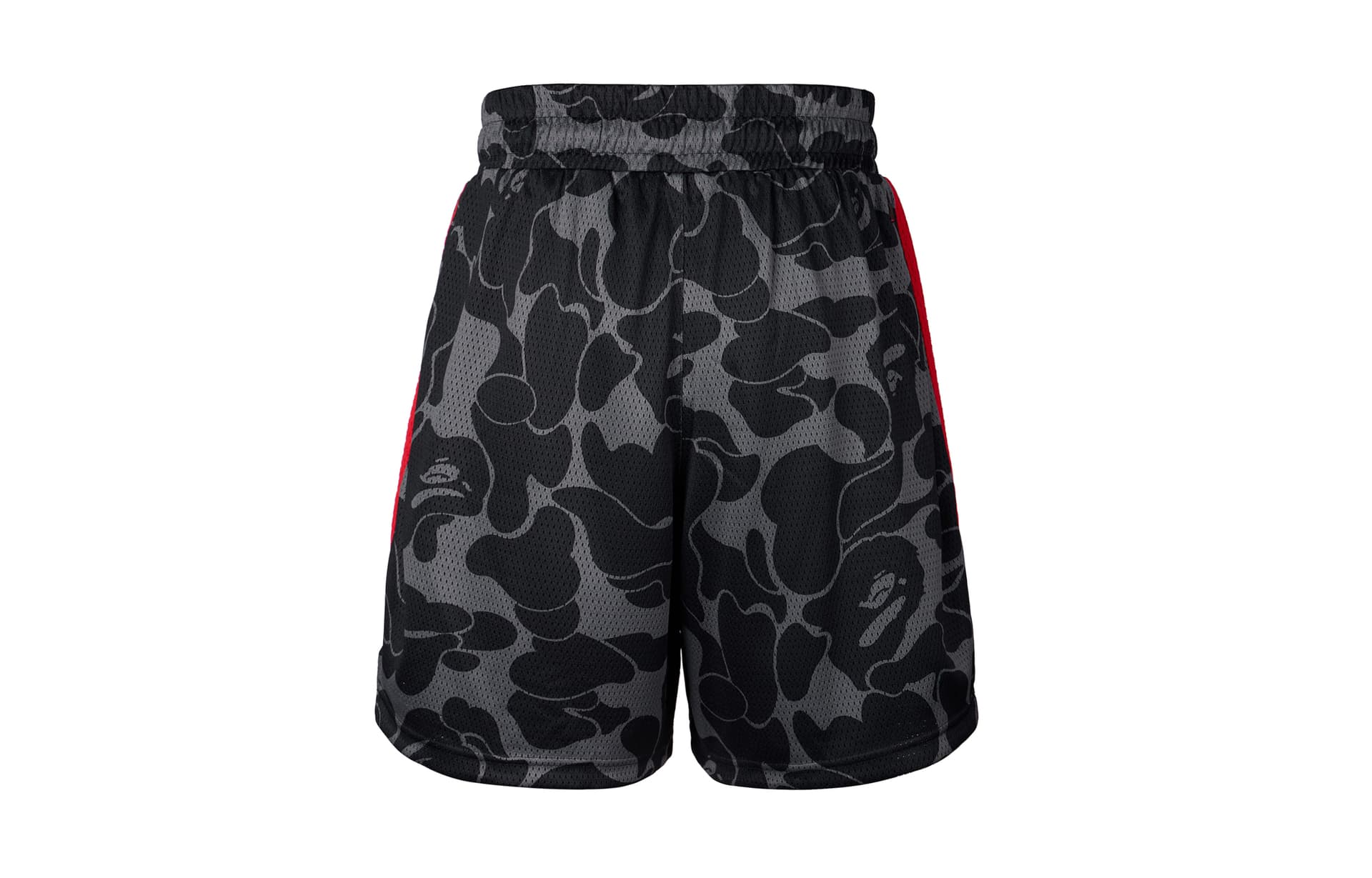 Баскетбольные шорты adidas x BAPE Dame 9 Carbon Grey - изображение 3