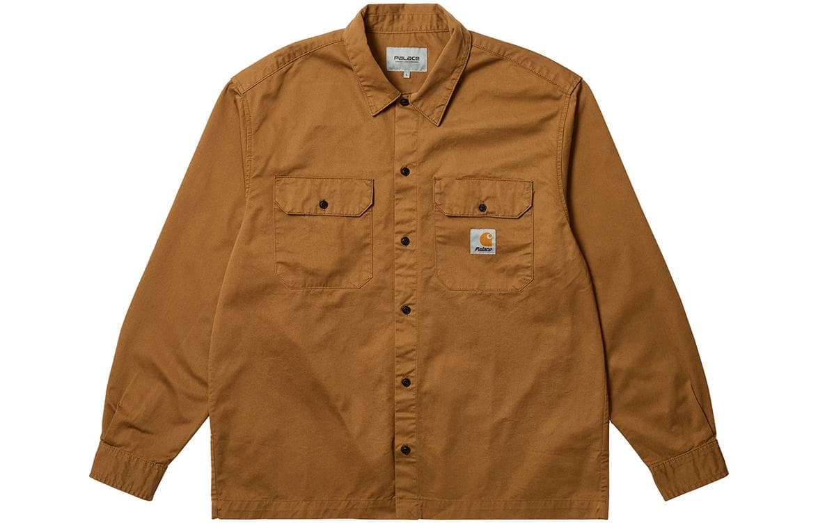 Рубашка PALACE x Carhartt WIP FW23 logo - изображение 1