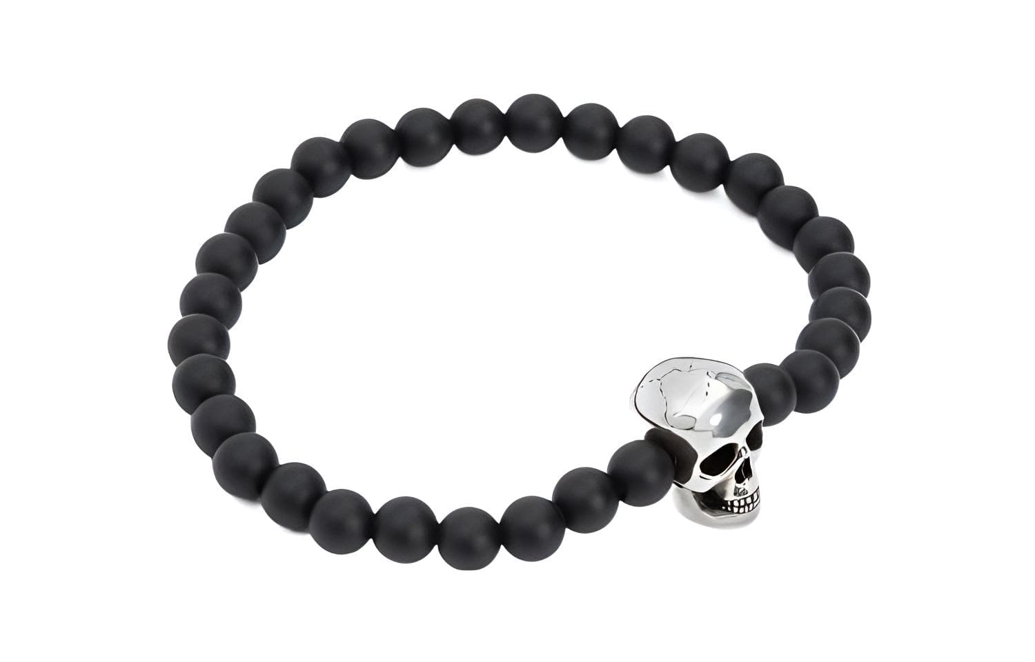Alexander McQueen Skull Bracelet Black - изображение 3