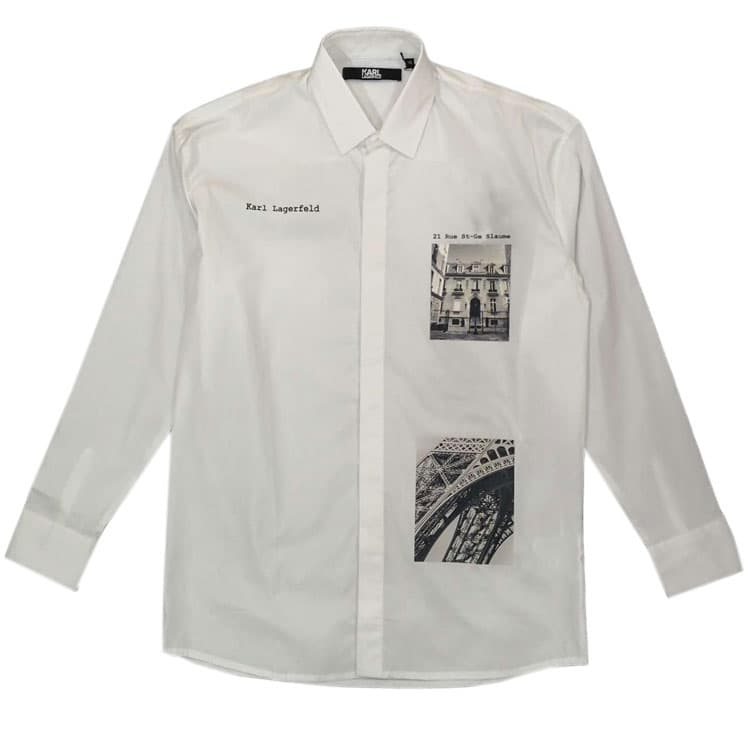 Рубашка KARL LAGERFELD Logo - изображение 1