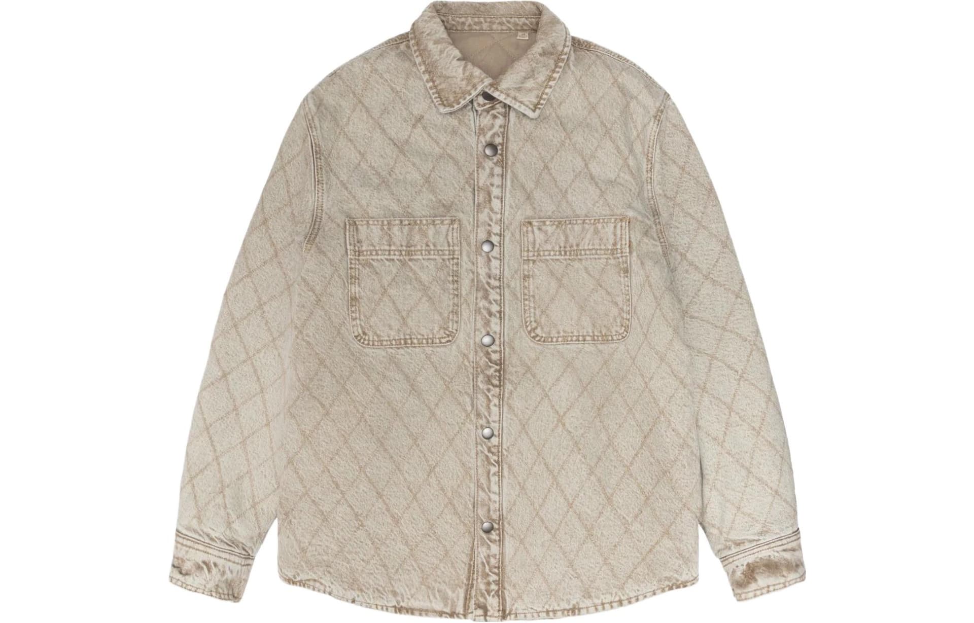 Рубашка Stussy FW23 QUILTED DENIM SHIRT - изображение 1