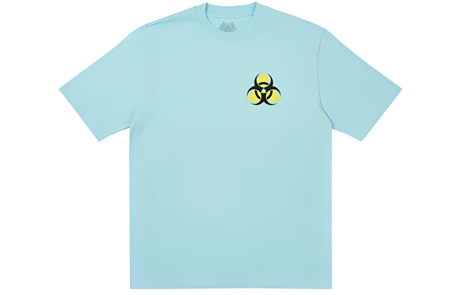 Футболка PALACE Bio Hazard T-shirt Blue LogoT - изображение 2