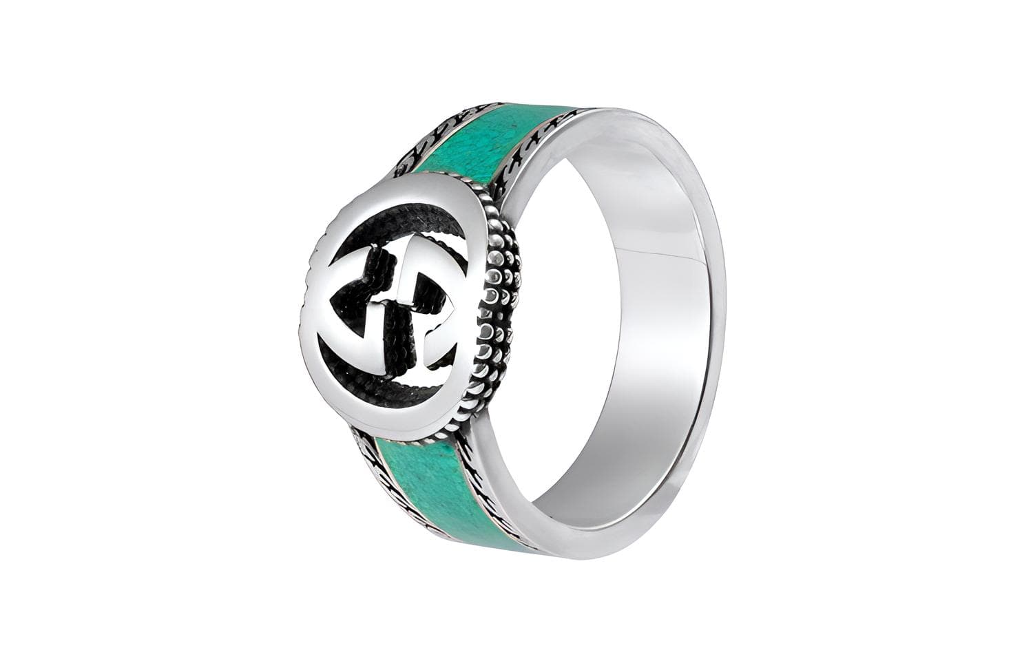 Кольцо Gucci Interlocking G Silver Ring - изображение 2