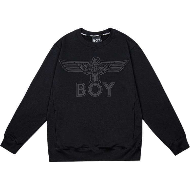 Кофта Boy London Loose Fit Logo Crewneck Sweatshirt Black - изображение 1