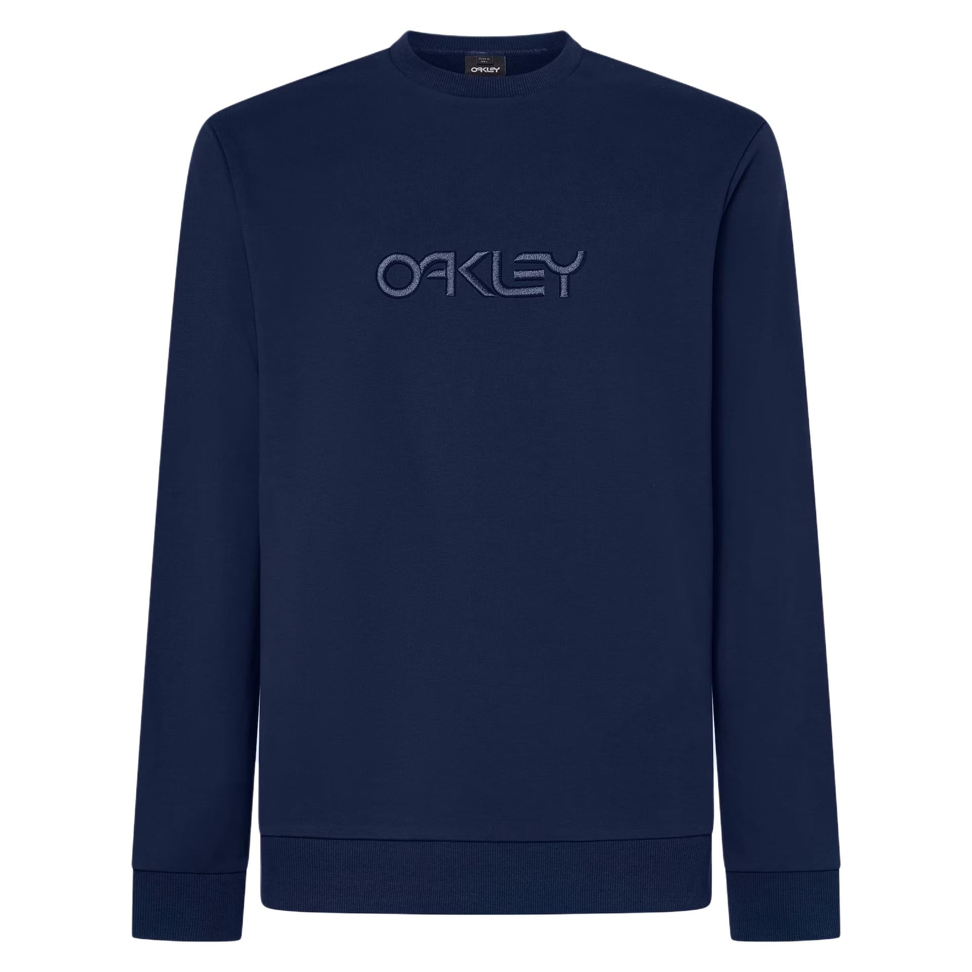 Худи Oakley Вышитая мужская толстовка морского синего цвета - изображение 1