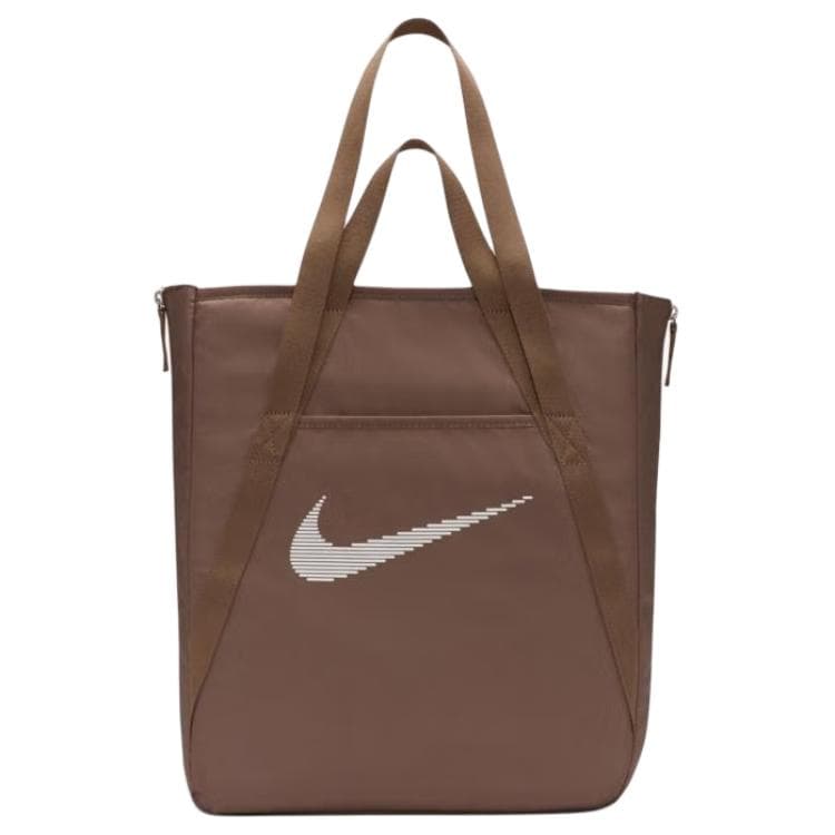Сумка Nike Ткань Тоут Сумка Сумка для покупок Сумка на плечо Сумка унисекс коричневая - изображение 1