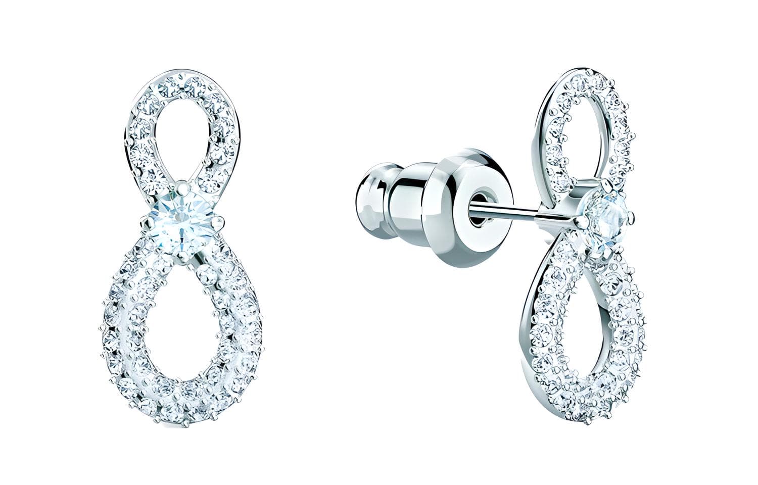 Серьги Swarovski Infinity Mini - изображение 2