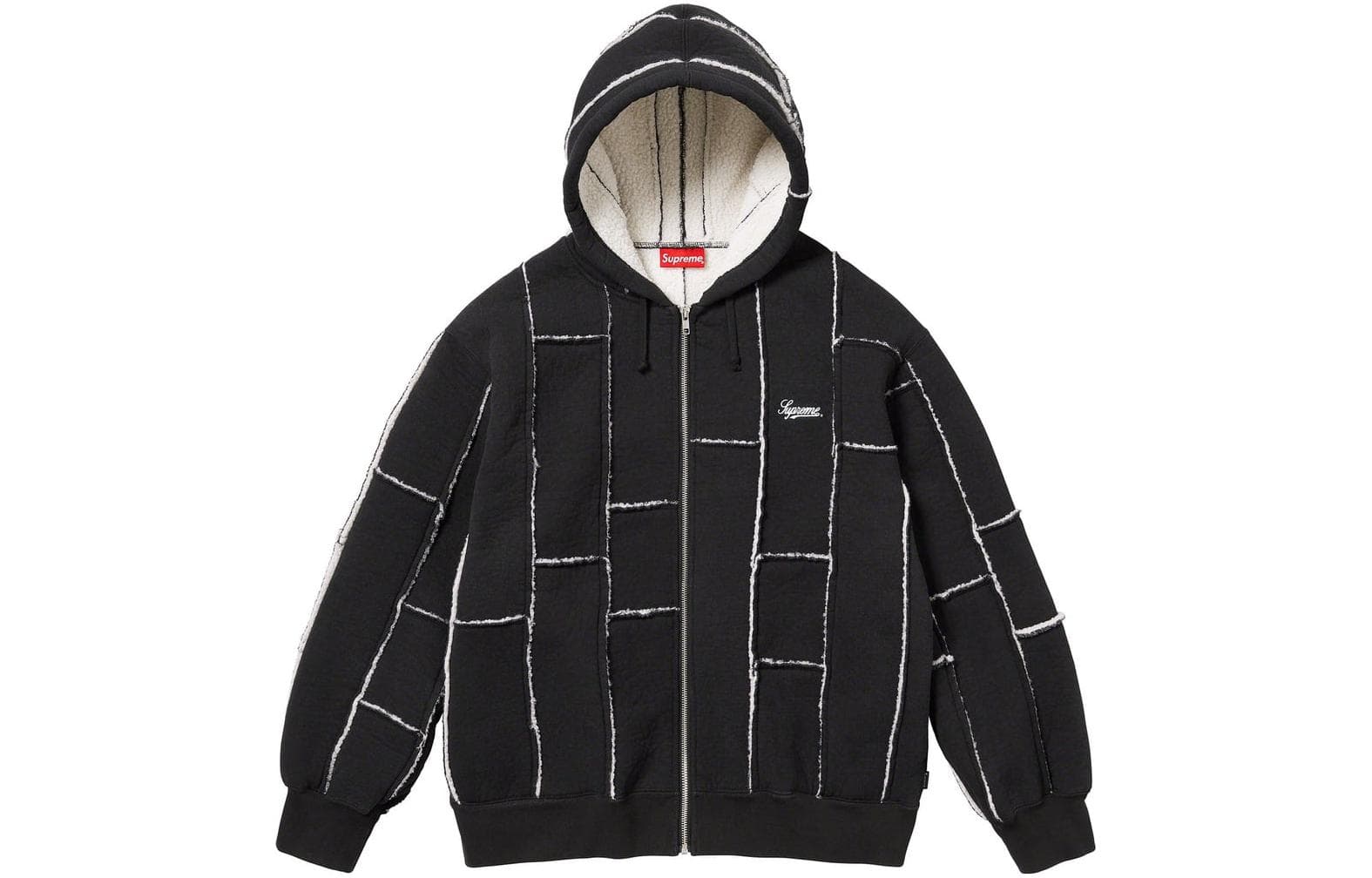 Худи Supreme FW23 FW23 WEEK14 FAUX SHEARLING - изображение 1