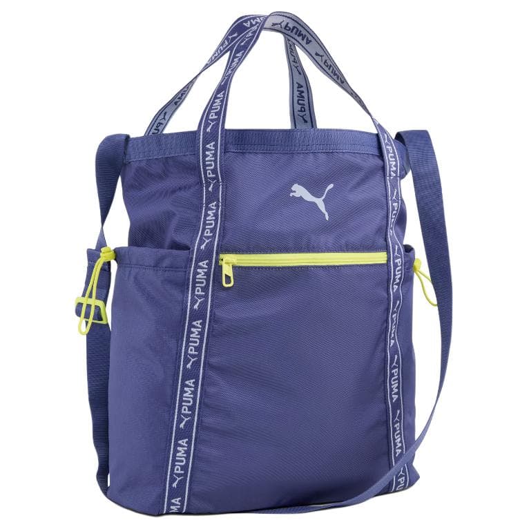Сумка PUMA Essentials Полиэстеровая сумка-тоут сумка через плечо сумка для женщин фиолетовая - изображение 1