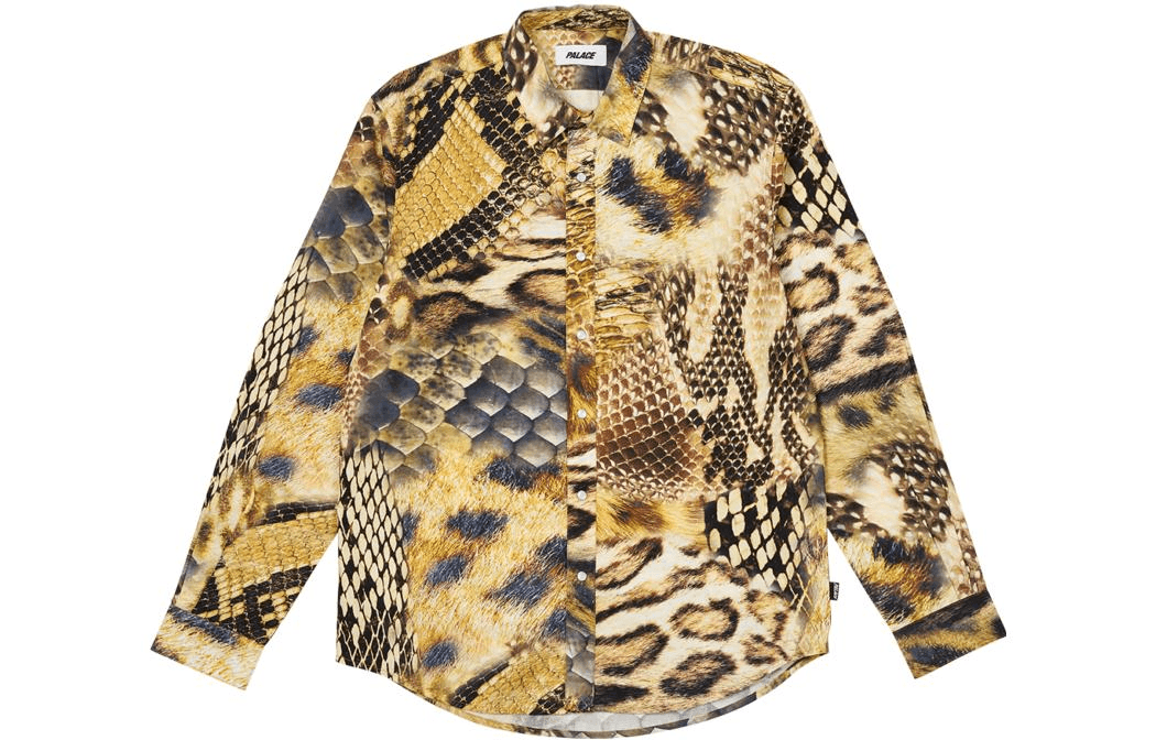 Рубашка PALACE FW23 ANIMAL PRINT SHIRT - изображение 1