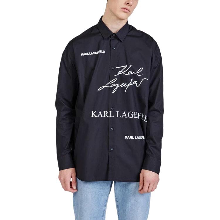 Рубашка KARL LAGERFELD FW23 Logo - изображение 1
