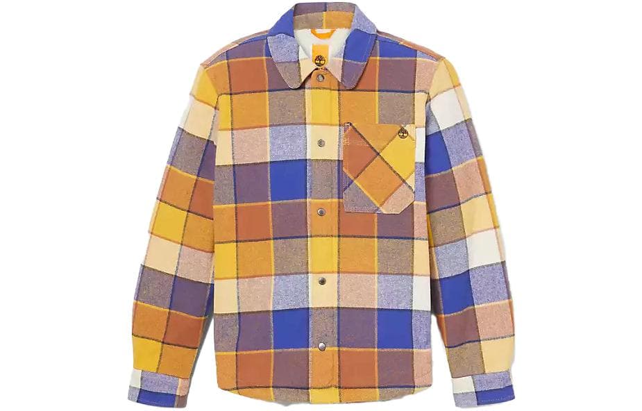 Рубашка Timberland Organic Cotton Fleece-Lined Overshirt - изображение 1