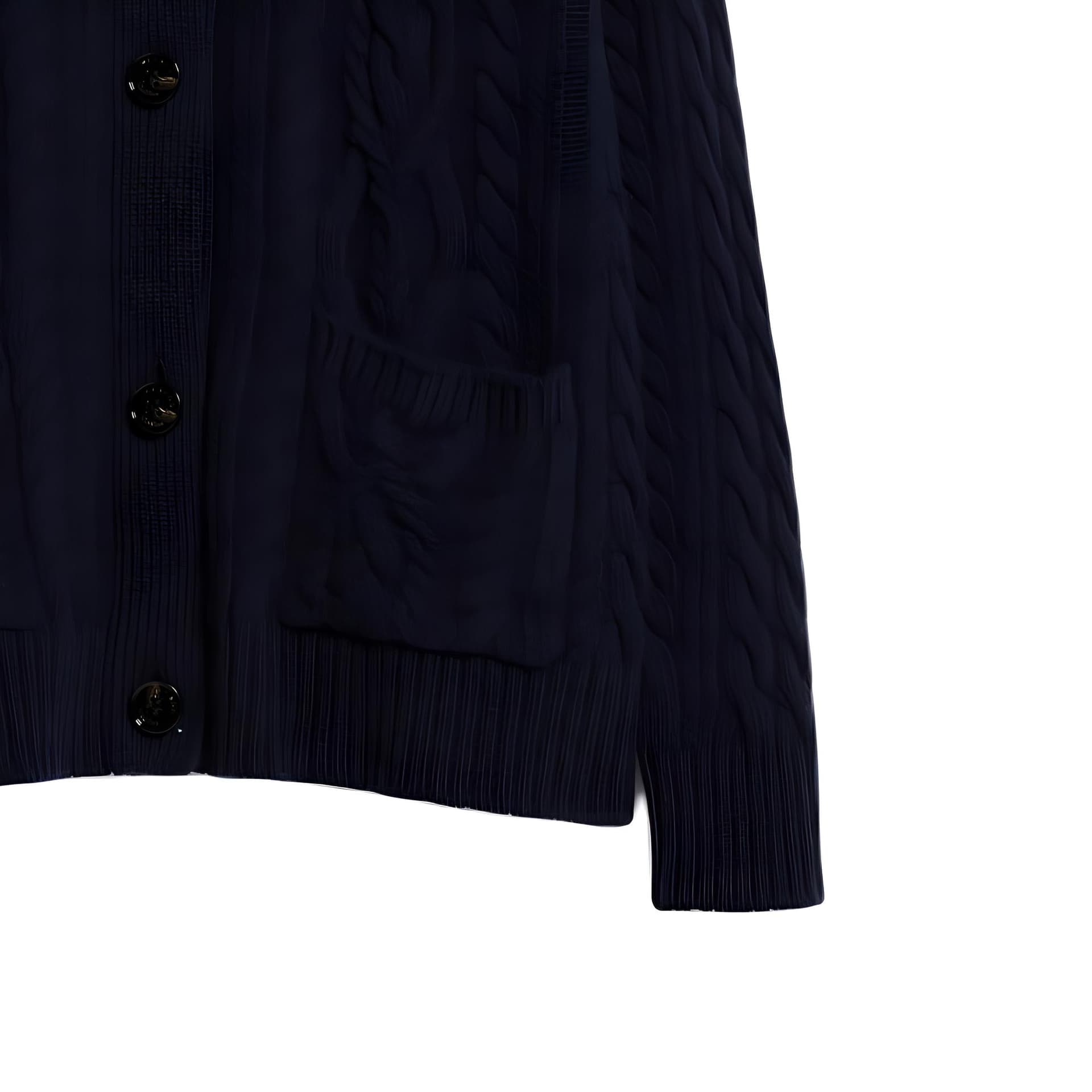 Кофта WEEKEND MaxMara Sponda Wool Yarn Cardigan V - изображение 6