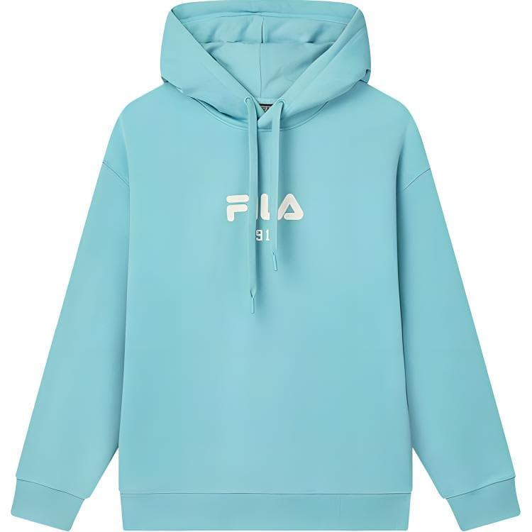 Худи FILA ORIGINALE Удобный Мягкий Свободный крой Трикотажная ткань Длинный рукав С флисовой подкладкой Толстовка Унисекс - изображение 1