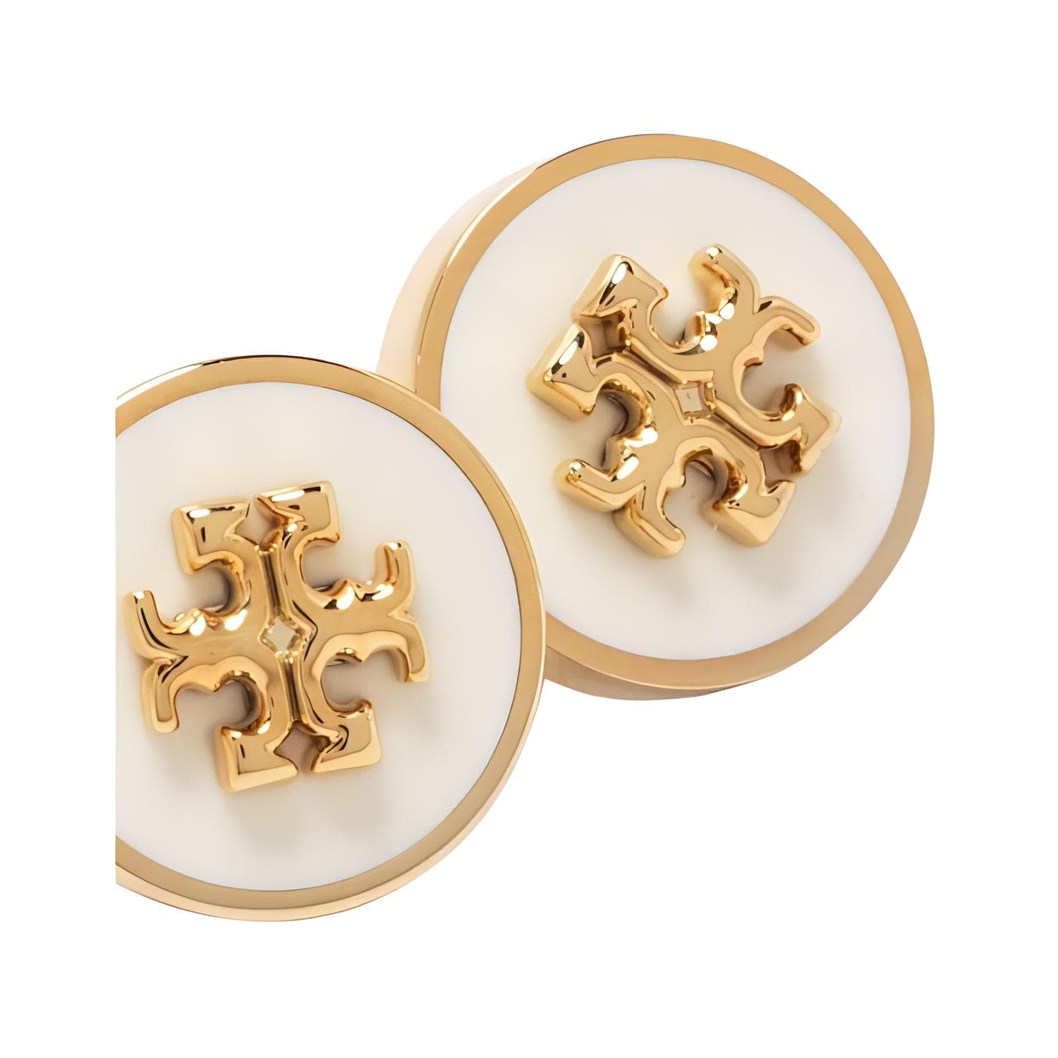 Серьги TORY BURCH Kira logo - изображение 4