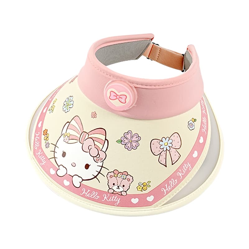 Sanrio Kuromi x My Melody Летняя шляпа от солнца с UV-защитой, 95% полиамид, 5% эластан, Детский - изображение 3