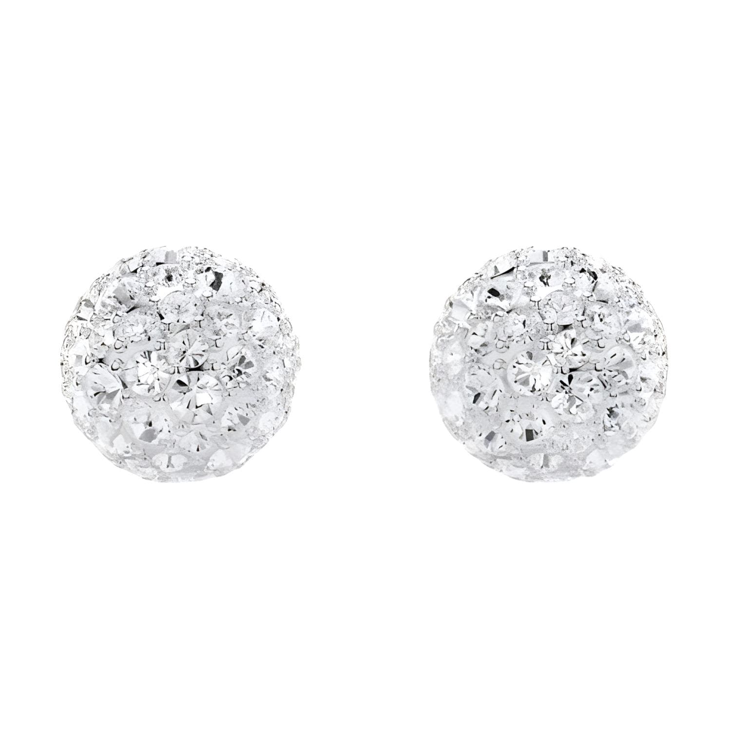 Серьги Серьги-гвоздики из искусственного кристалла Swarovski женские серебряные - изображение 2