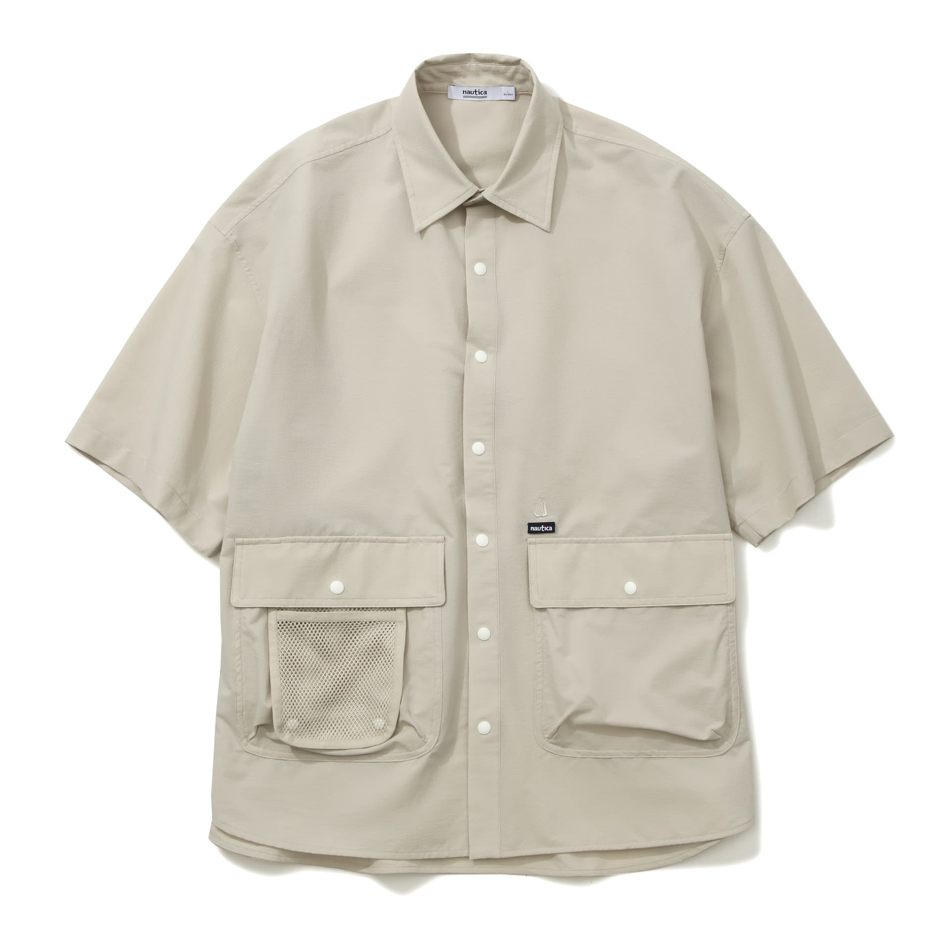 Рубашка Nautica White Sail SS25 Рубашка Мужская - изображение 1