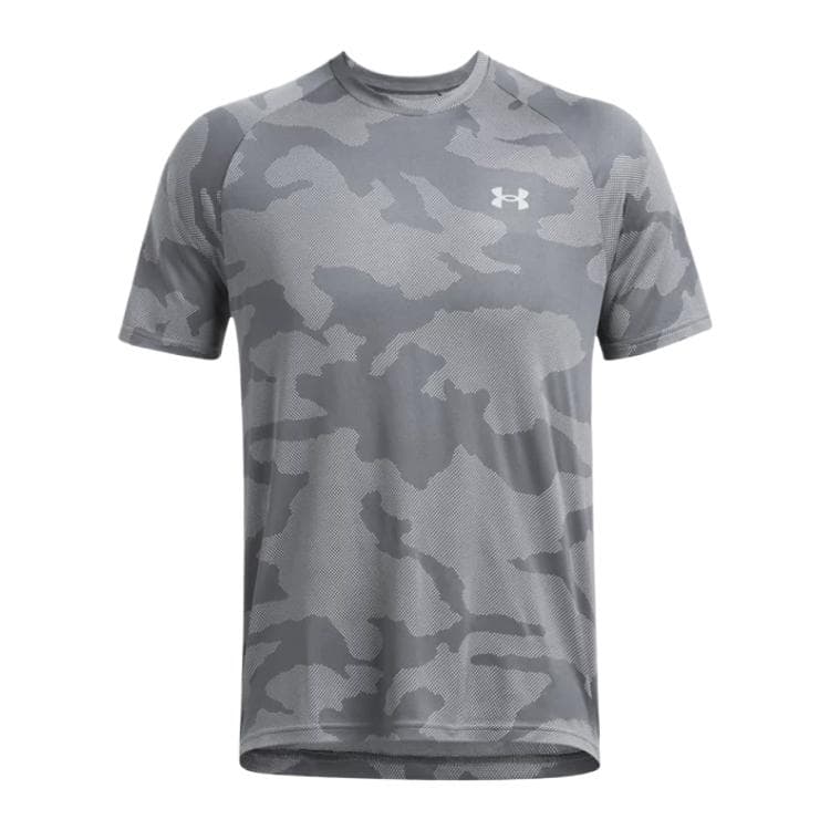 Футболка Мужская футболка Under Armour VelocityTech T серого цвета - изображение 1
