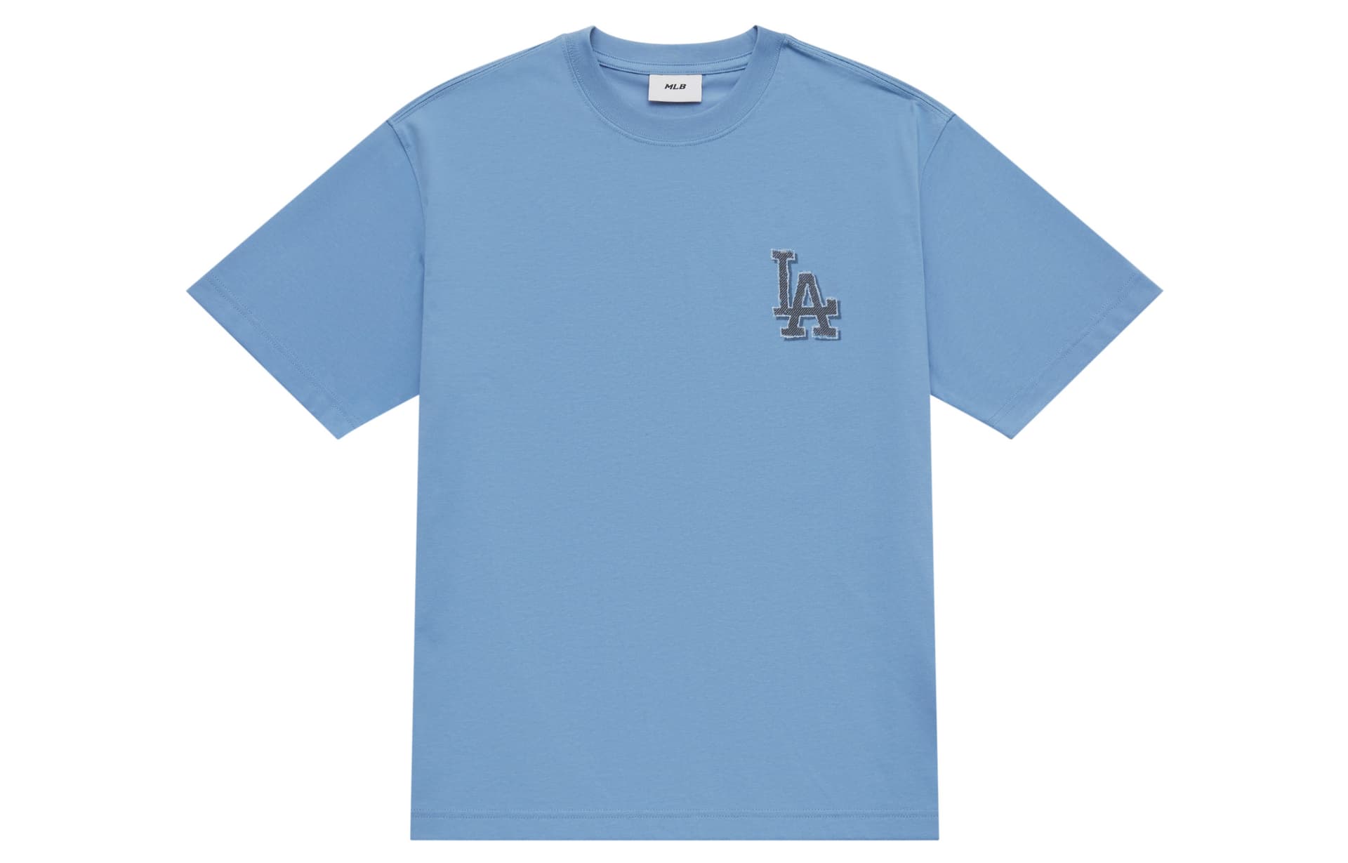 Футболка MLB MONOGRAM SS25 T Рубашка Унисекс Темно-Небесно-Синий - изображение 2