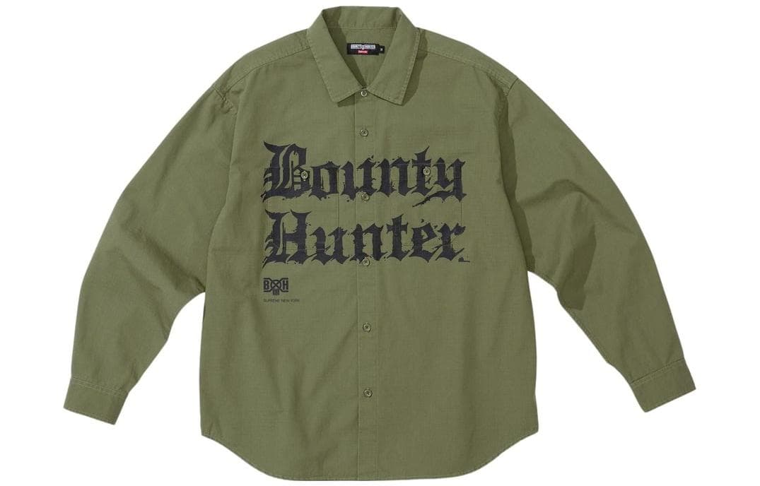 Рубашка Supreme x BOUNTY HUNTER FW23 WEEK6 RIPSTOP SHIRT - изображение 1