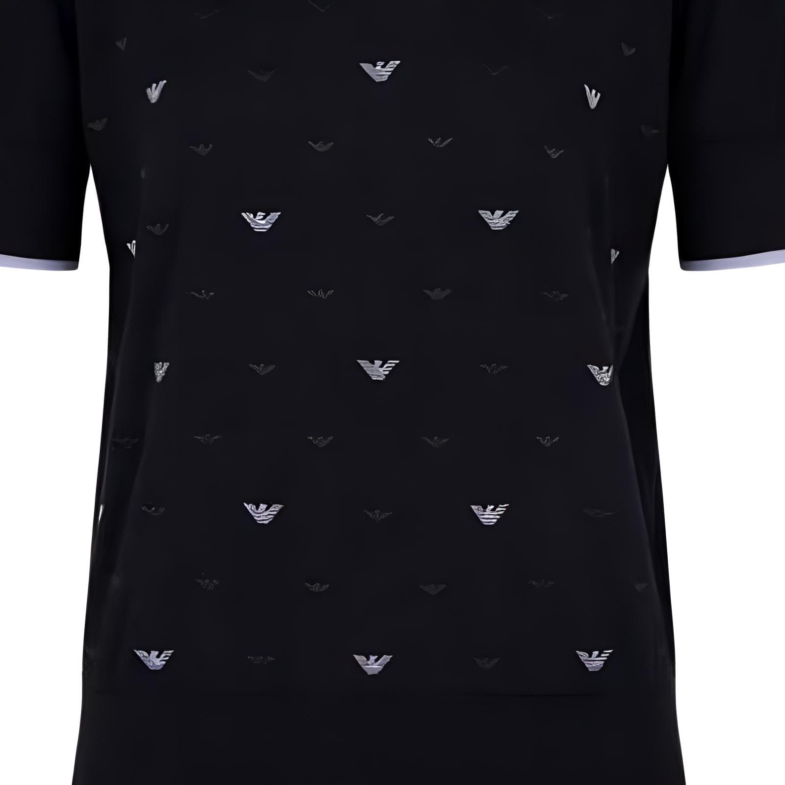 Кофта EMPORIO ARMANI SS25 Трикотаж Женский Черный - изображение 4