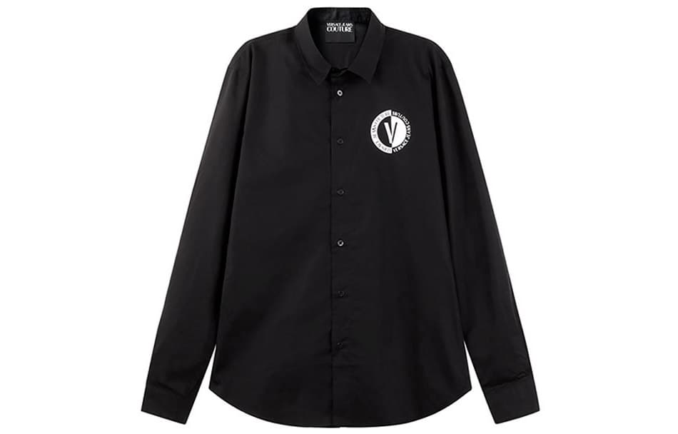 Рубашка VERSACE JEANS COUTURE FW23 Logo - изображение 1
