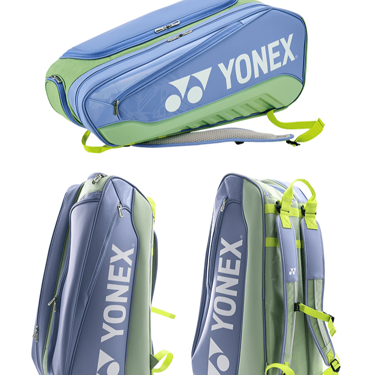 Спортивная сумка YONEX Искусственная кожа с текстильной спортивной сумкой стандартный (стандартный) унисекс тлеющий синий - изображение 4
