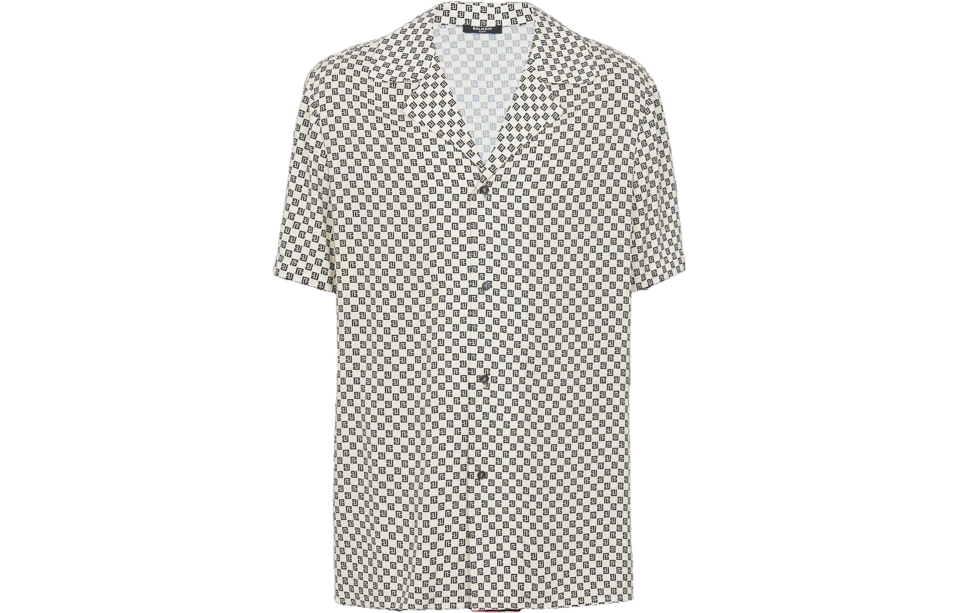 Рубашка BALMAIN Mini Monogram - изображение 1