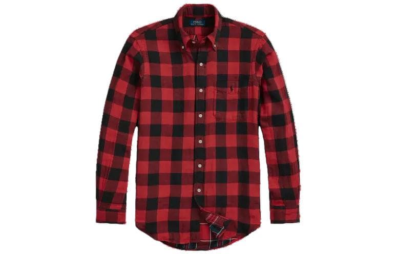 Рубашка Polo Ralph Lauren Classic Fit Checked Double-Faced Shirt - изображение 1