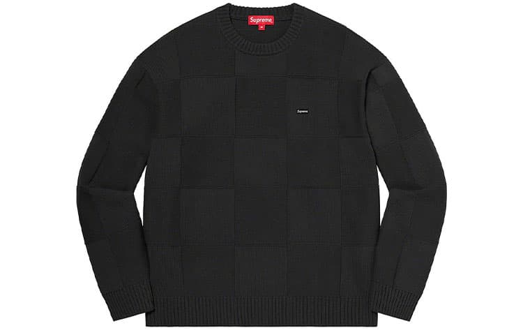 Кофта Supreme SS21 Week 6 Tonal Checkerboard Small Box Sweater - изображение 1