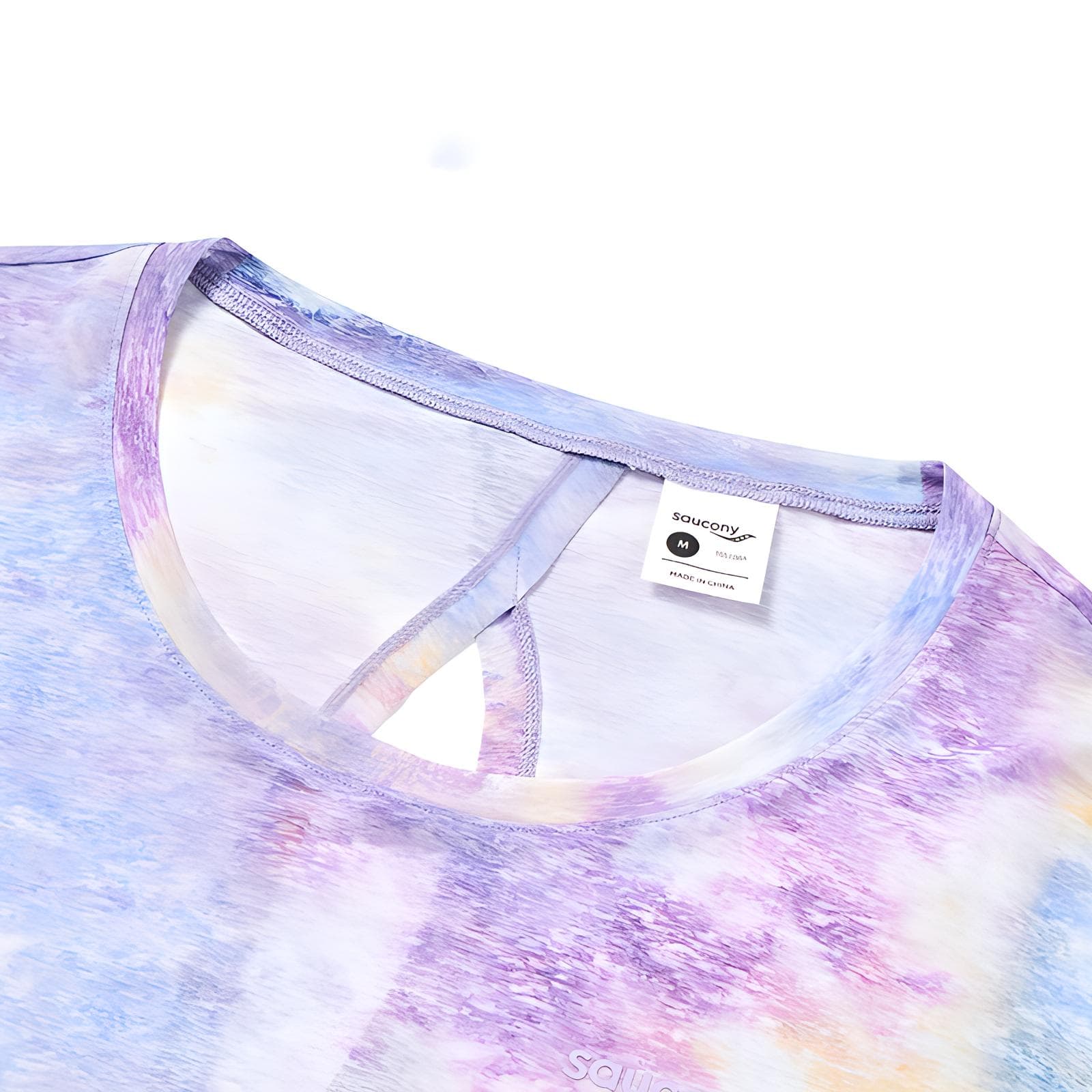 Футболка Saucony Ослепительный цвет Tie Dye Набор Женские Футболки - изображение 2