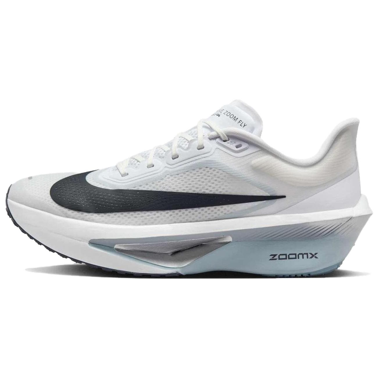 Кроссовки для бега Nike Zoom Fly 6 Резиновый Пластиковый Противоскользящий Поддержка Отскок Низкий Топ ZoomX Повседневный Марафон Бег - изображение 1