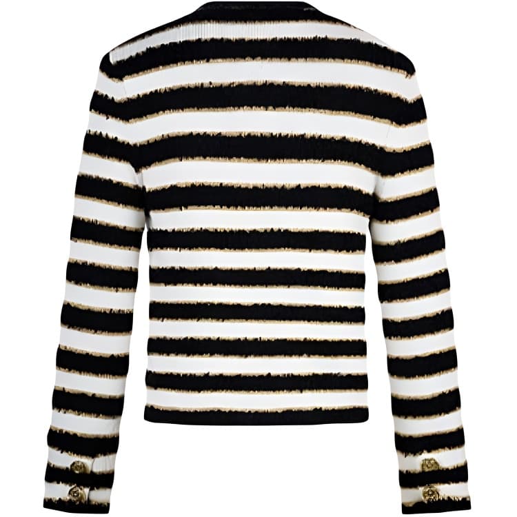Кофта KARL LAGERFELD Трикотаж Женские Черный белый - изображение 2