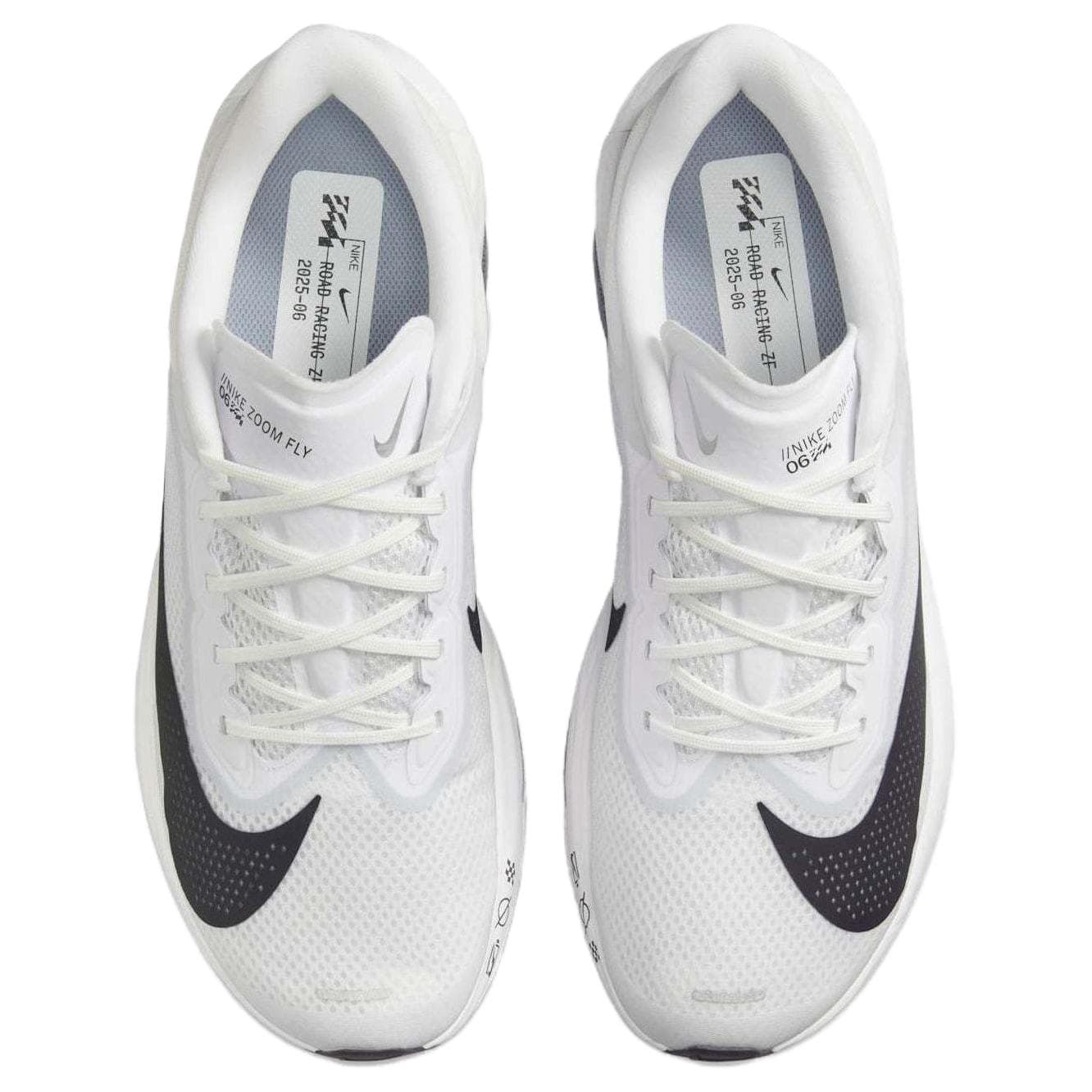 Кроссовки для бега Nike Zoom Fly 6 Резиновый Пластиковый Противоскользящий Поддержка Отскок Низкий Топ ZoomX Повседневный Марафон Бег - изображение 4