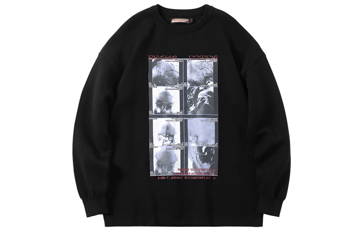 Кофта ENSHADOWER Lazy Knit Sweater Black - изображение 1