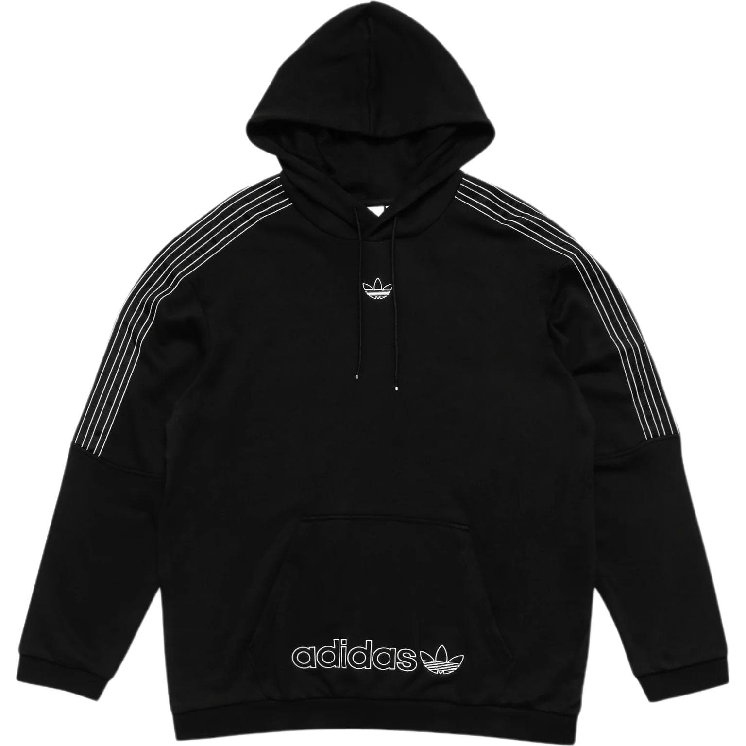 Худи Adidas Originals SPRT Толстовка Мужское Черное - изображение 1