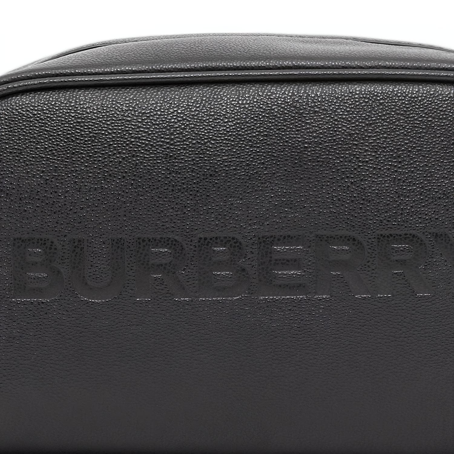 Сумка Burberry Зернистая текстура кожа клатч женский черный - изображение 3